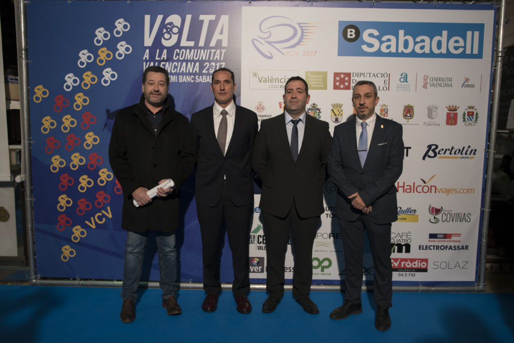 El Alcalde de Segorbe asiste a la presentación de la Volta Ciclista a la Comunitat Valenciana