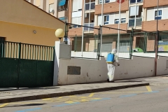 Limpieza-en-los-accesos-al-aulario-de-infantil-del-colegio-Pintor-Camaron