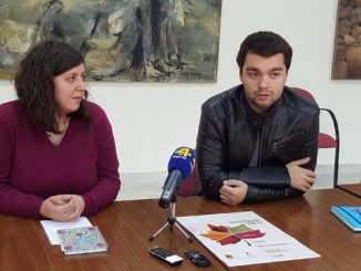 El Concejal de Juventud de Segorbe y la TASOC en rueda de prensa