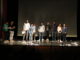 El ganador y participantes del concurso-taller junto a la concejala de cultura de Segorbe, Tere Mateo.