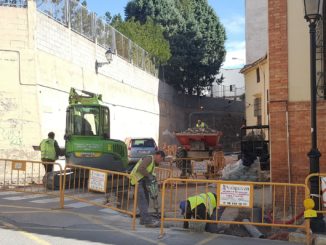Retoman las obras en la calle José Gimeno Agius de Segorbe