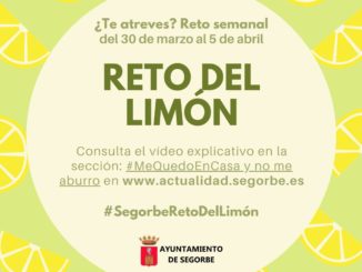 #SegorbeRetoDelLimón